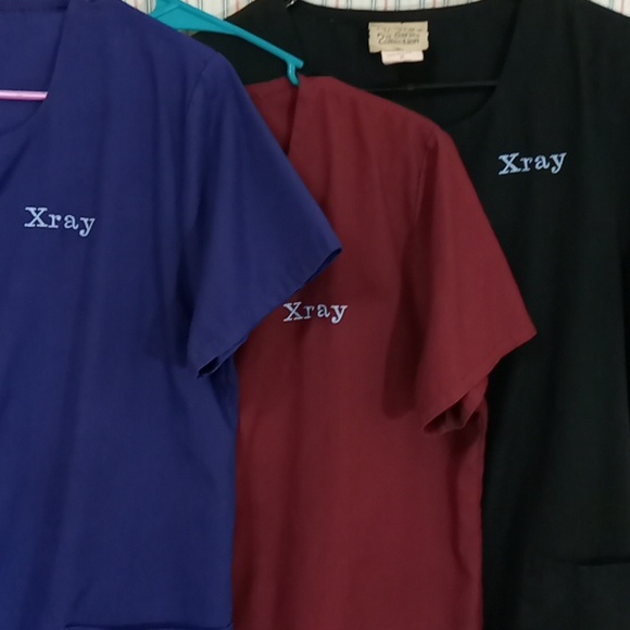 3 Lydia Scrub Tops Size Medium - Picture 2 of 16